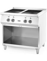 Atskirai pastatoma 4 degiklių elektrinė indukcinė viryklė 400 V 17000 W - Hendi 237687