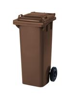 Šiukšlių dėžė BIO atliekoms EUROPLAST 80L ruda