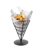 Stovo laikiklis bulvyčių užkandžiams patiekti 1 maišelio sk. 115x172 mm – Hendi 630938