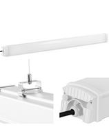 Lempų šviestuvas LED vandeniui atsparus hermetiškas pastogėms IP65 4400 lm 120 cm 40 W