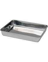 Chromuoto plieno mėsos ir maisto padėklo talpykla 310x240x48mm - Hendi 508206