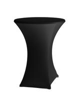 Apvali staltiesė be lyginimo dia. 80cm Džersio audinys juodas - Hendi 813164