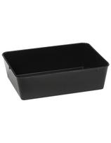 Mėsos ir maisto padėklo talpykla iš melamino 310x190x80mm juoda - Hendi 568507
