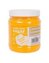 Spalvotas cukrus cukraus vatai geltonas natūralus cukraus vatos skonio 1kg