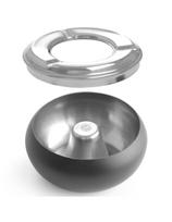 Peleninė su nuimamu ratlankiu iš nerūdijančio plieno juodo diametro. 105 mm – Hendi 440230