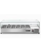 Prailginimas su šaldoma vitrina 6 x GN 1/3 plotis 140cm - Hendi 232972