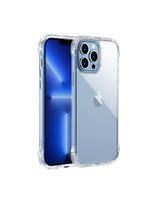 Dėklas iPhone 13 Pro Max, šarvuotas korpusas su kabliukais, skaidrus stovas