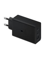 Tinklo įkroviklis 2x USB-C ir 1x USB PPS PD 65W QC 3.0 AFC FCP black