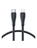 Patvarus kabelis iPhone Surpass Series USB-C - Lightning 20W 0,25m juodas