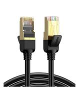 STP RJ45 Cat 7 patch cord tinklo kabelis 5m juodas
