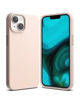Lankstus silikoninis dėklas iPhone 14 Plus 6.7& 39 & 39 SILICONE PINK SAND