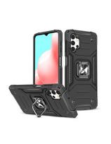 Šarvuotas dėklo dangtelis + magnetinis laikiklis Samsung Galaxy A13 5G Ring Armor juodas