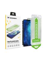 9H grūdintas stiklas su tvirtinimo rėmeliu iPhone 14 Pro Max Premium Glass, juodas