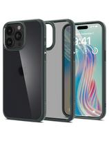 Ultra Hybrid dėklas, skirtas iPhone 15 Pro Max, tamsiai žalias