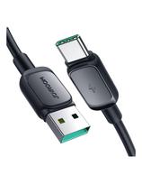 USB laidas – USB-C 3A 1,2m juodas