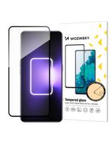 9H viso ekrano grūdintas stiklas Realme GT Neo 5 / Realme GT3 su juodu rėmeliu