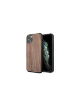 Mercedes Wood Line Walnut dėklas iPhone 11 Pro Max - rudas