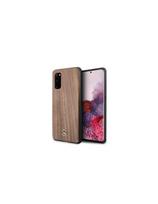 Mercedes Wood Line Walnut dėklas Samsung Galaxy S20 - rudas