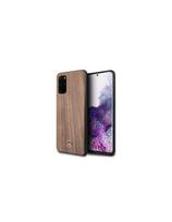 Mercedes Wood Line Walnut dėklas, skirtas Samsung Galaxy S20+ - rudas