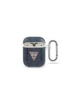 Guess Jeans Collection dėklas, skirtas AirPods 1/ 2 – tamsiai mėlynas