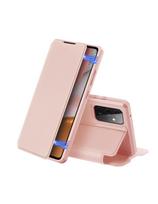 DUX DUCIS Skin X dėklo dėklo dangtelis su atvartu, skirtas Samsung Galaxy A72 4G rožinė