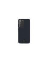 Mercedes Silicone Line dėklas Samsung Galaxy S21 Ultra - mėlynas