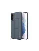 Wozinsky Kickstand Case silikoninis dėklas su stovu, skirtas Samsung Galaxy S21+ 5G tamsiai mėlynas