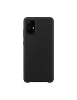 Silicone Case lankstus silikoninis dėklo dangtelis, skirtas Samsung Galaxy A72 4G juodas