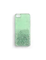 Wozinsky Star Glitter blizgus dėklo dangtelis su blizgučiais, skirtas Samsung Galaxy A72 4G žaliai