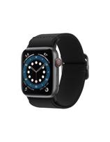 „Spigen Fit Lite“ dirželis, skirtas Apple Watch 4/ 5/ 6/ 7/ 8/ 9/ SE/ Ultra (42/ 44/ 45/ 49 mm) – juodas