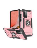 Wozinsky Ring Armor Armored Hybrid Case Cover + Magnetinis laikiklis, skirtas Samsung Galaxy A72 4G rožinė
