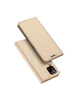 Dux Ducis Skin Pro dėklo dėklo dangtelis su atvartu, skirtas Samsung Galaxy A22 4G auksui