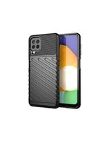 Thunder Case lankstus šarvuotas dėklas Samsung Galaxy A22 4G juodas