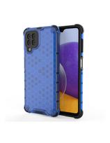 Korinis šarvuotas dėklas su gelio rėmeliu, skirtas Samsung Galaxy A22 4G mėlynai