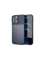 Thunder Case, lankstus šarvuotas dėklas, dangtelis iPhone 13 Pro Max, mėlynas