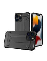 Hybrid Armor šarvuotas hibridinis dėklo dangtelis iPhone 13 Pro Max juodas
