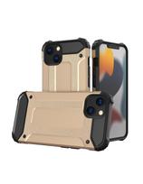 Hybrid Armor šarvuotas hibridinis dėklo dangtelis skirtas iPhone 13 mini gold