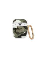 Guess Camo Collection dėklas, skirtas AirPods 1/ 2 – žalias