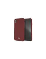 Mercedes Silicone Line dėklas iPhone Xs Max - raudonas