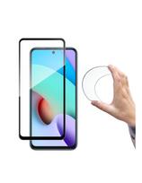 Wozinsky viso dangčio Flexi nano stiklo plėvelės grūdintas stiklas su rėmeliu Xiaomi Redmi 10 Black