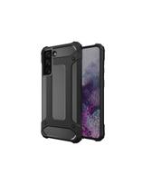 Hybrid Armor šarvuotas hibridinis dėklo dangtelis, skirtas Samsung Galaxy S22+ (S22 Plus) juodas