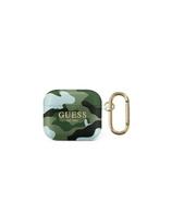 Guess Camo Collection dėklas, skirtas AirPods 3 – žalias
