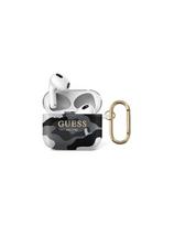 Guess Camo Collection dėklas, skirtas AirPods 3 - juodas