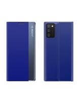 Naujas Sleep Case dangtelis su atvartu ir stovo funkcija, skirta Samsung Galaxy A03s (166.5) mėlyna