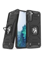 Wozinsky Ring Armor Armored Hybrid Case Cover + Magnetinis laikiklis, skirtas Samsung Galaxy S22+ (S22 Plus) juodas