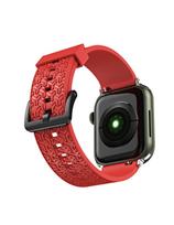 Laikrodžio Y dirželis, skirtas Apple Watch 7 / 6 / 5 / 4 / 3 / 2 / SE (45 / 44 / 42 mm) apyrankės apyrankė raudona