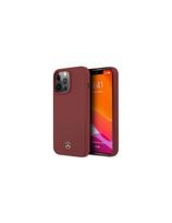 Mercedes Silicone Line dėklas iPhone 13 Pro Max - raudonas