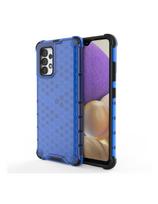 Korinis šarvuotas dėklas su gelio rėmeliu, skirtas Samsung Galaxy A03s (166.5) mėlynas