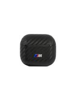 BMW PU Carbon M Collection dėklas, skirtas AirPods 3 - juodas