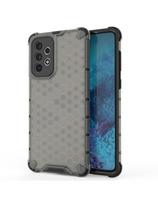 Korinis šarvuotas dėklas su gelio rėmeliu, skirtas Samsung Galaxy A73 juodas